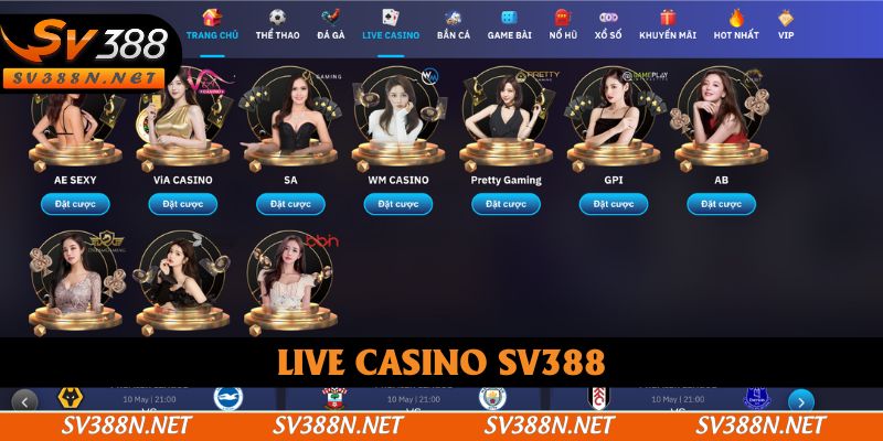 Sân chơi live casino được nhiều hội viên yêu thích Sân chơi live casino được nhiều hội viên yêu thích